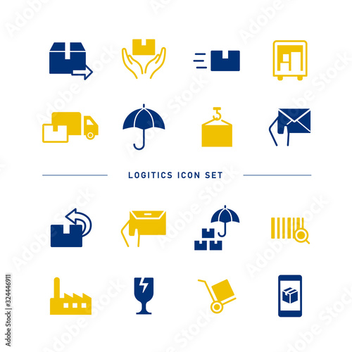 LOGISTICS ICON SET