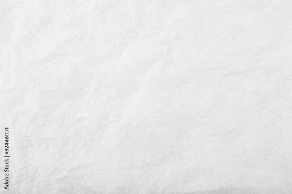 Texture Of Crumpled White Paper Texture Of Crumpled White Paper
