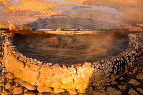 Mae Khachan Hot Spring in Chiang Rai Province photo