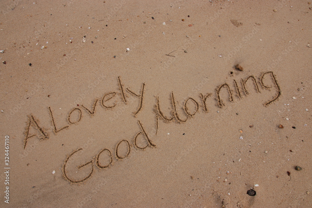 Fototapeta premium Handwriting words 