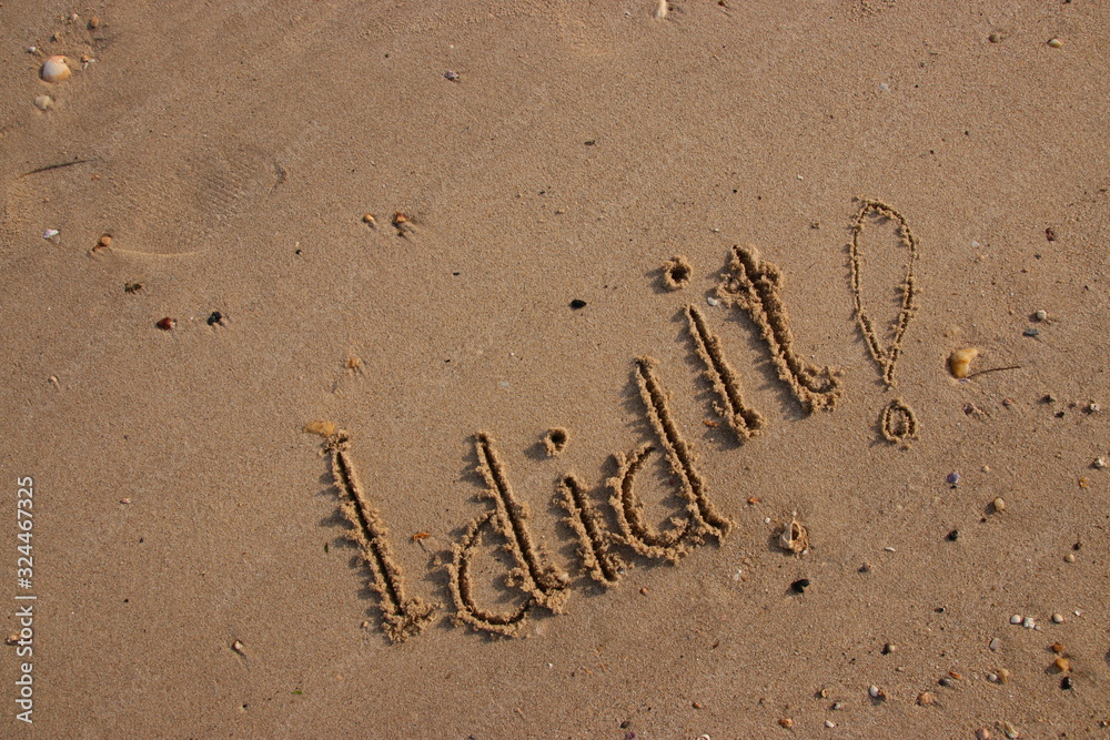 Fototapeta premium Handwriting words 