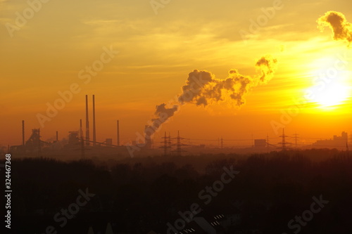 Nebel im Ruhrgebiet 