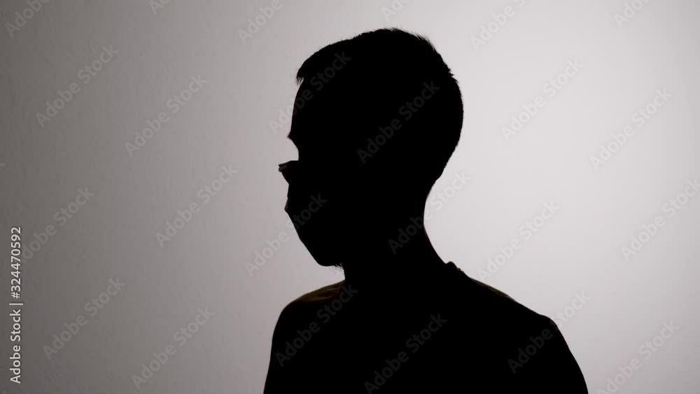 Man Traveling with Disease like Coronavirus Putting On Medican Hygiene Mask Man Traveling with Disease like Coronavirus Putting On Medican Hygiene Mask
