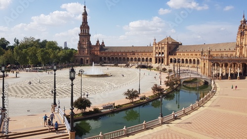 Photography view of barcelona spain