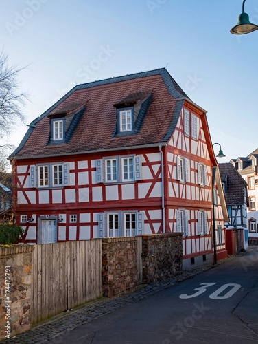Das alte Henkershaus Bessungen in Darmstadt in Hessen, Deutschland 
