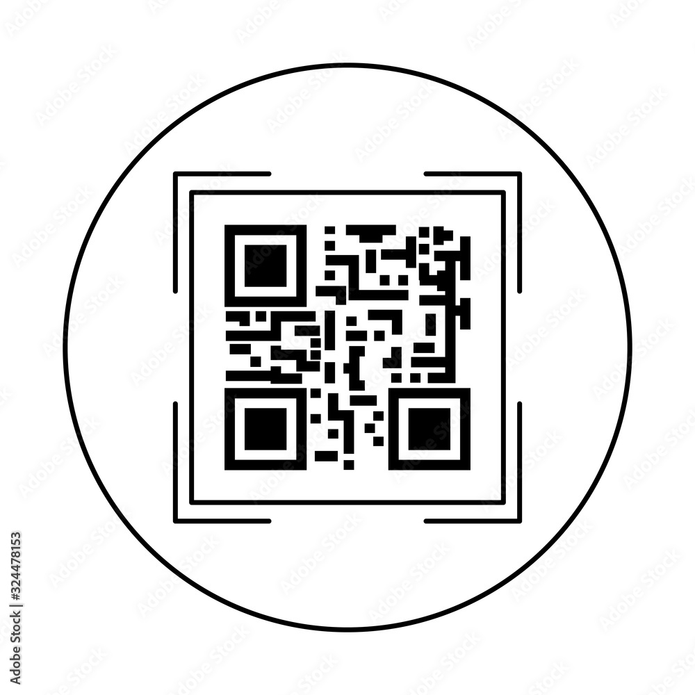 classic qr code isolated icon vector illustration design classic qr code isolated icon vector illustration design