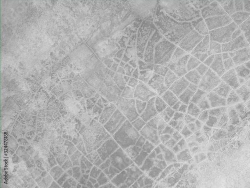 Black And White Texture. Dark Messy Dust Overlay Distress Background. Easy To Create Abstract Dotted, Scratched,