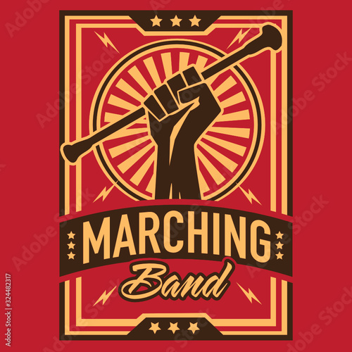 Marching Band Emblem Crest