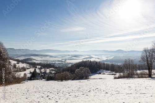 Winter mountains on a bright sunny day © Roman's portfolio