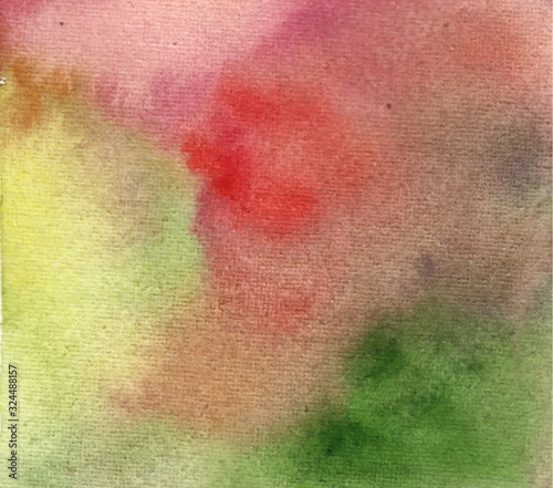 Colorful red green and yellow texture background