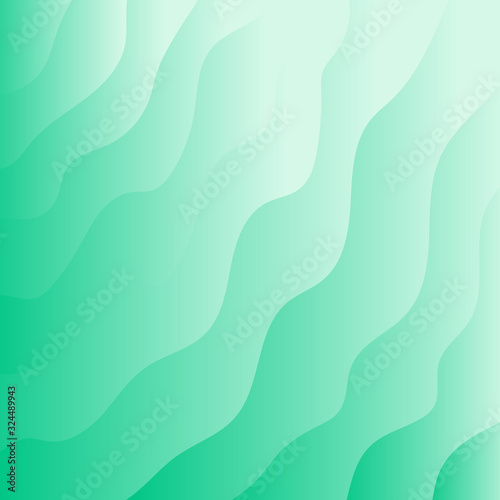 Green gradient vector background. Abstract texture. Landing page. Modern design for website.