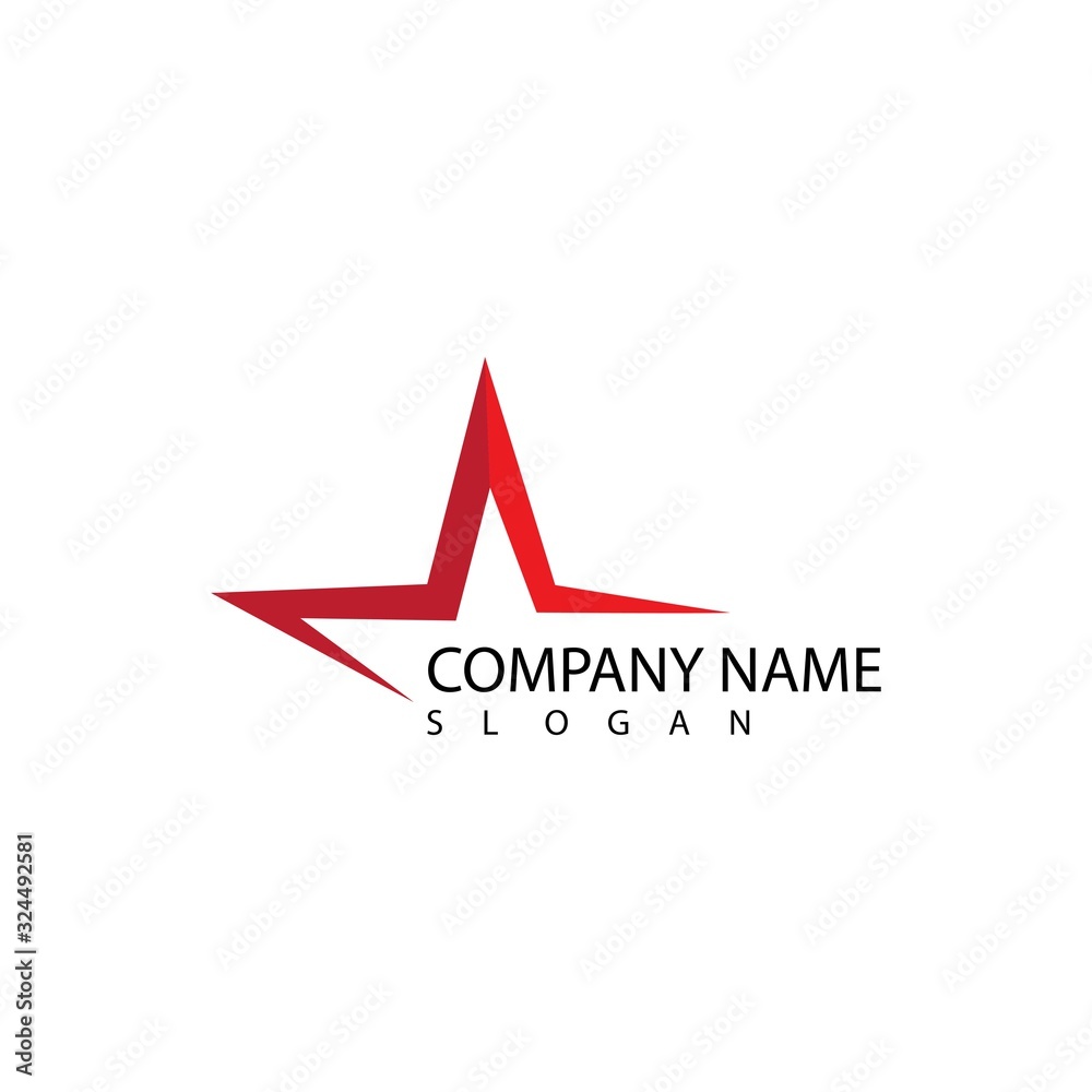 Star Logo Template