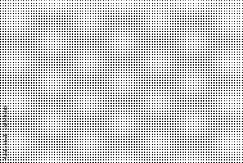 Abstract halftone wave dotted background. Template of black dots on a white background. Chaotic monochrome texture Abstract halftone wave dotted background. Template of black dots on a white background. Chaotic monochrome texture