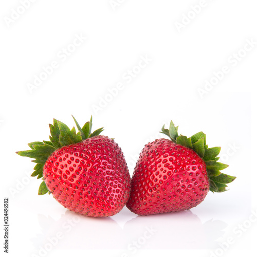strawberry or strawberry with concept on background new.