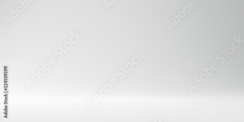 Fotobehang Blank gray gradient background with product display