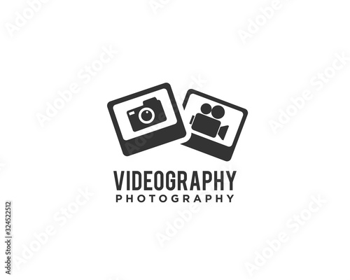 Photography Camera Logo Icon Design Vector