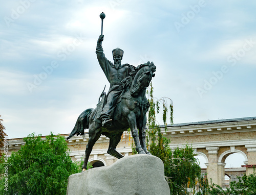 Monument to Hetman Sagaidachny  Kiev  Ukraine