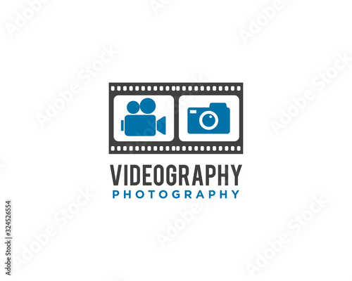 Photography and Video Logo Icon Design Vector