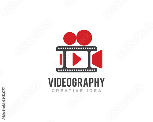 Photography and Video Logo Icon Design Vector