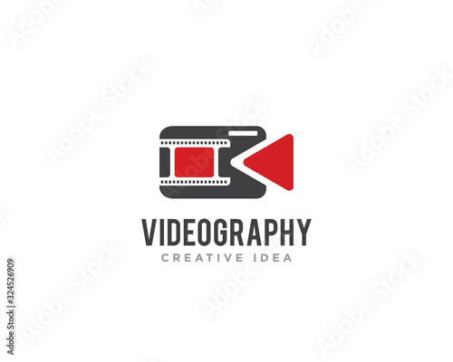 Photography and Video Logo Icon Design Vector