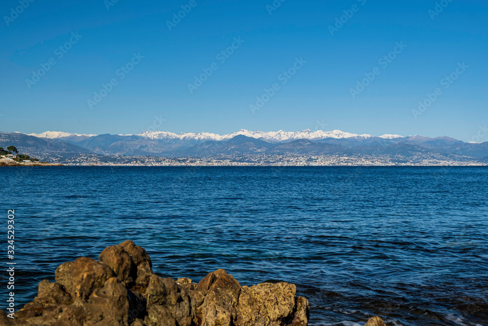 Alpes française et mer Méditerranée