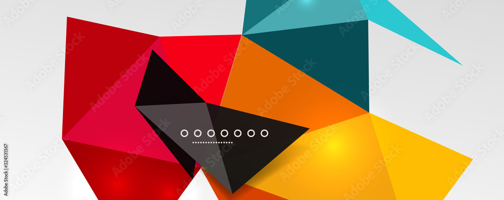 Abstract background - trendy low poly triangle shapes polygonal pattern. Vector Illustration For Wallpaper, Banner, Background, Card, Book Illustration, landing page Abstract background - trendy low poly triangle shapes polygonal pattern. Vector Illustration For Wallpaper, Banner, Background, Card, Book Illustration, landing page