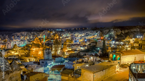 Goreme in night