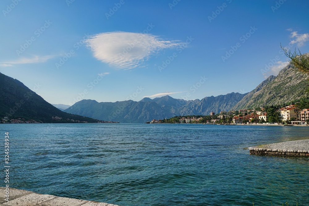 view of the bay 0f Kotor