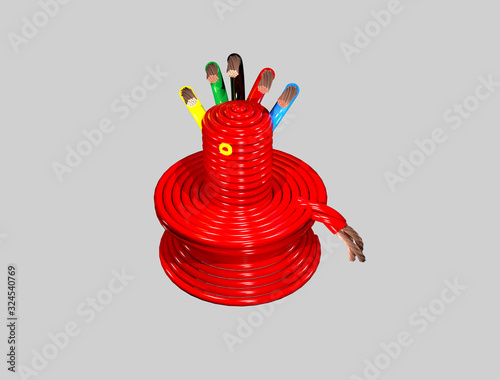 Wallpaper Mural Wires and cables images used with printing and advertisements Torontodigital.ca