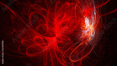 Foto Fractal is never-ending pattern