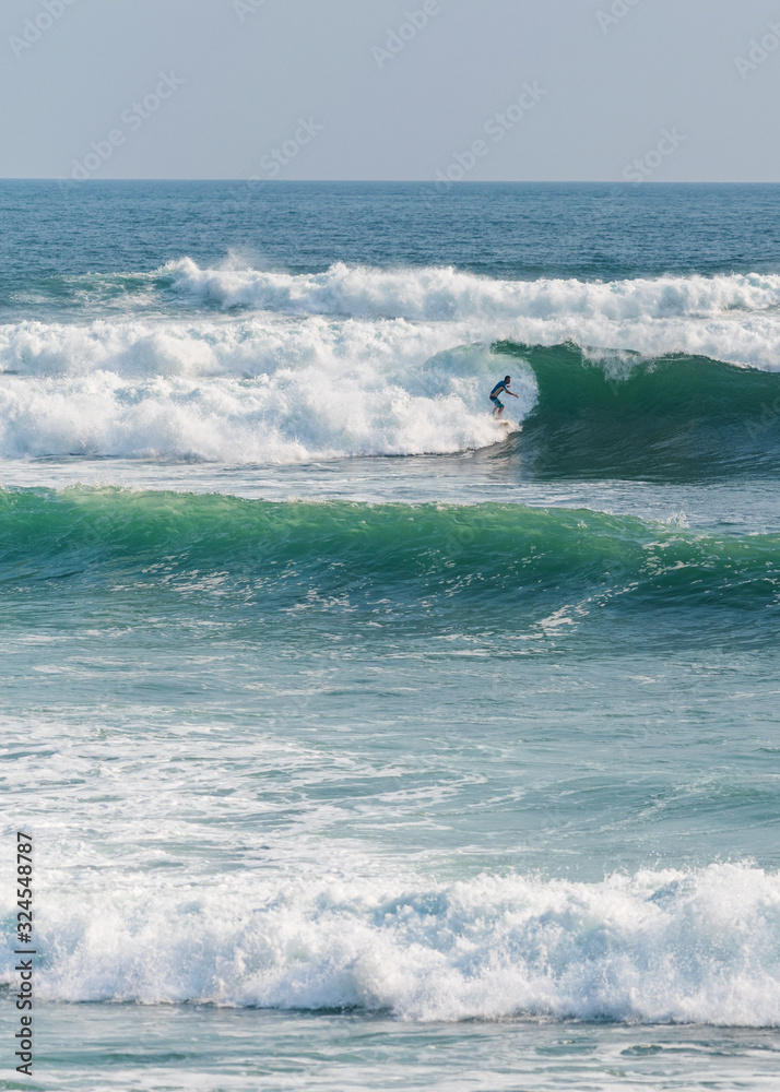 Fototapeta premium surfer in the break