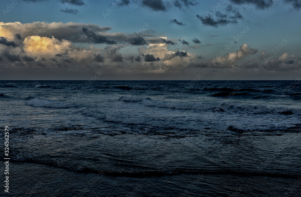 Waves on the beach, Atlantic ocean, Somalia