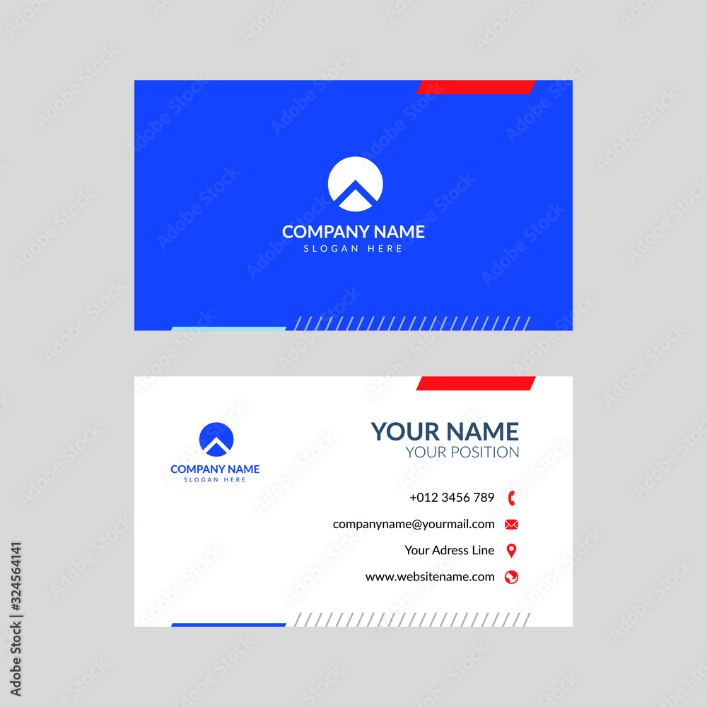 business card template with copy space for text business card template with copy space for text