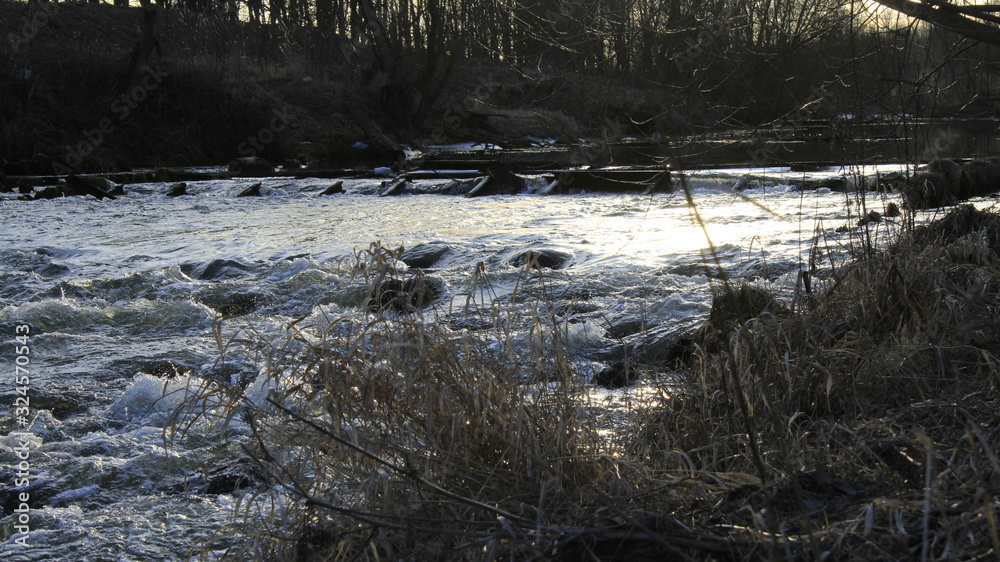 river in winter river in winter