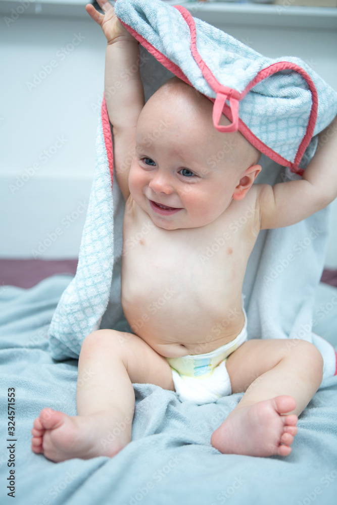 Cute baby at home Cute baby at home