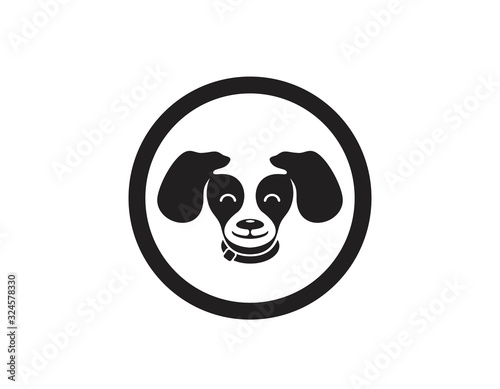 Playful logo that best for dog shop, dog lover community, animal shelter, dog kennel.
