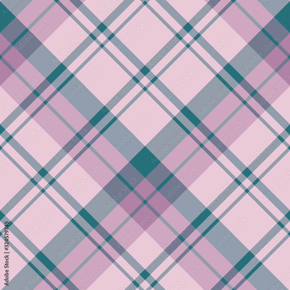 Seamless pattern in amazing discreet pink, purple and dark green colors for plaid, fabric, textile, clothes, tablecloth and other things. Vector image. 2 Seamless pattern in amazing discreet pink, purple and dark green colors for plaid, fabric, textile, clothes, tablecloth and other things. Vector image. 2
