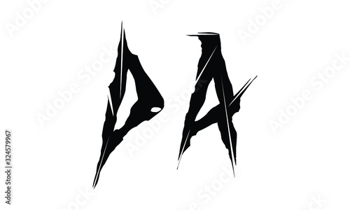 calligraphy type of logo