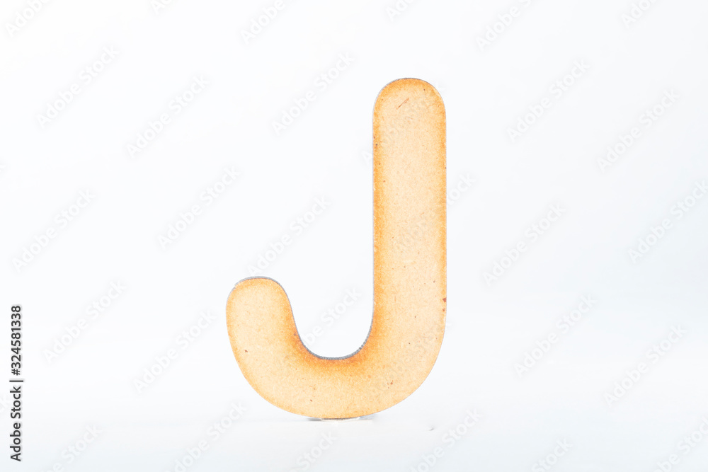 wooden alphabet letters