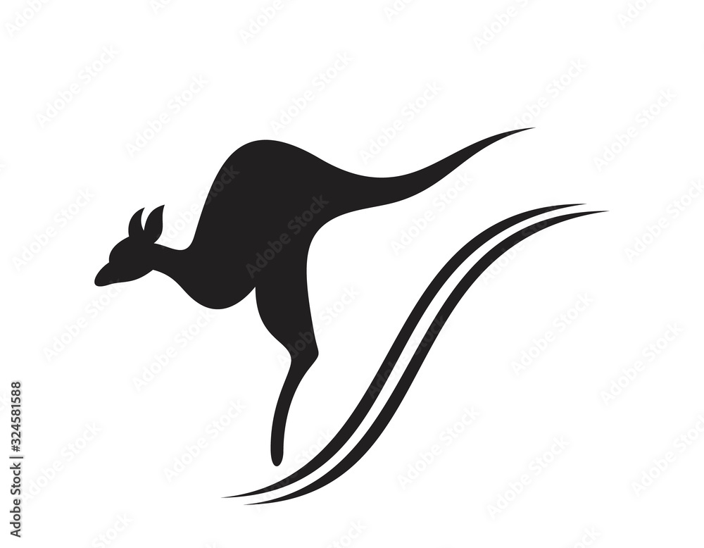 VECTOR OF KANGAROO - COMPANY LOGO VECTOR OF KANGAROO - COMPANY LOGO