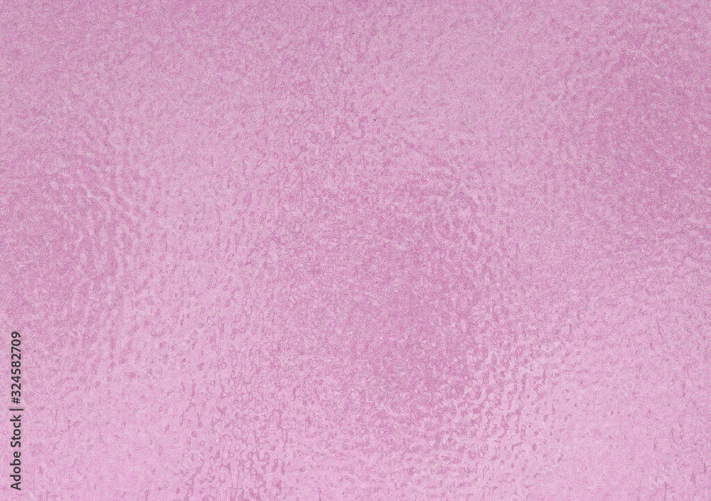 Fototapeta premium Pink transparent rippled matte glass background