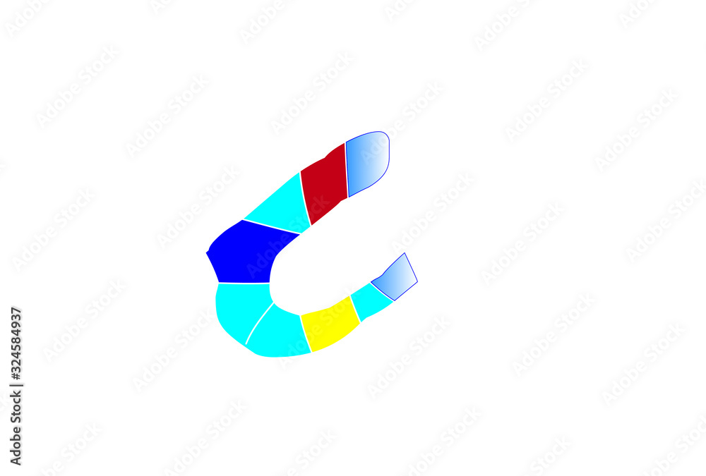  c letter logo. This is a vector. 