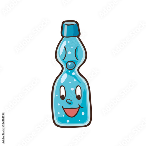 イラスト ：日本の催事　ラムネ