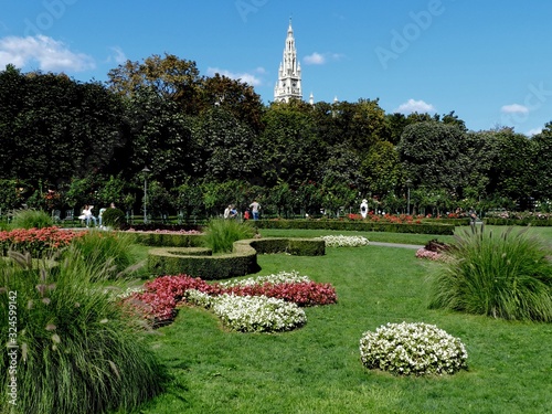 Vienna, Austria, Volksgarten photo