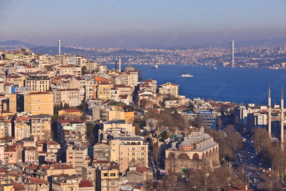 A general view of the city. Istanbul, Turkey