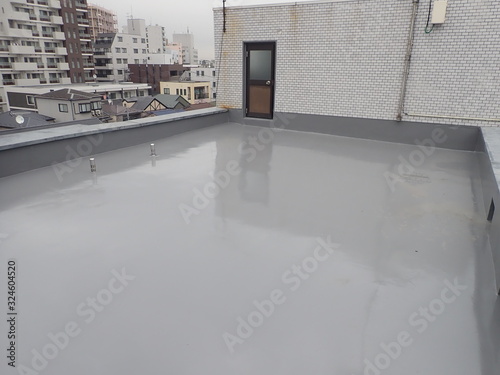 Naklejka 防水工事