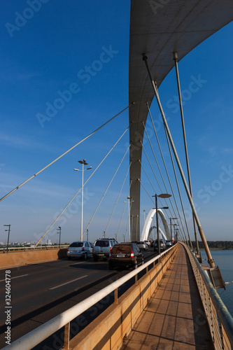 View of the JK Bridge in Brasilia