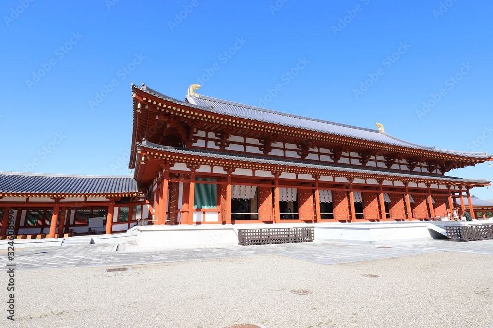 Naklejka premium 薬師寺