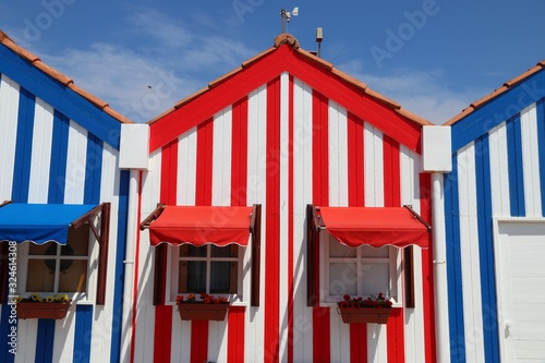 Portugal striped homes