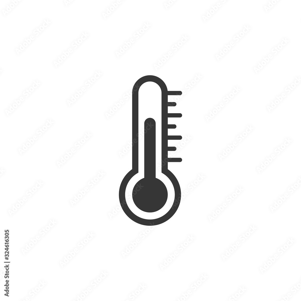 Temperature / Thermometer Icon Vector Illustration Temperature / Thermometer Icon Vector Illustration